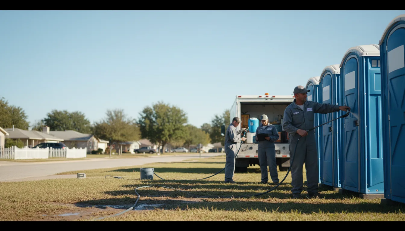 Long-Term Portable Toilet Rental in Taylor, AZ near me